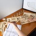 RoboTime 3D drevená mechanická skladačka Brokovnica Terminátor